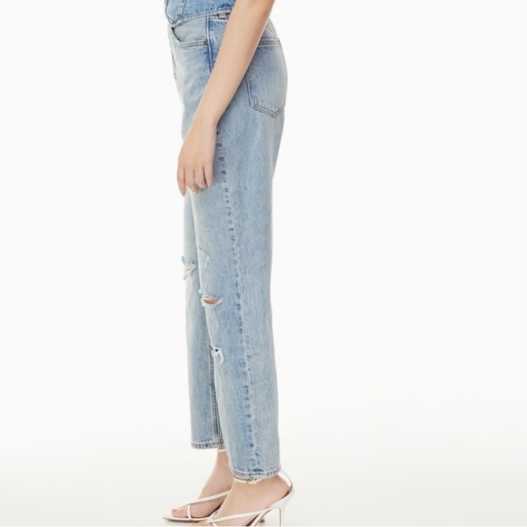 Denim forum aritzia Joni High Rise Loose Super high-waist light wash loose jeans - Picture 2 of 7